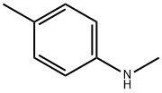 N-甲基-对甲基苯胺 结构式