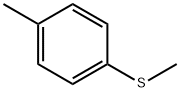 1-甲基-4-甲硫基苯 结构式