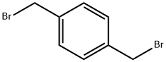 α,α'-ジブロモ-p-キシレン 化学構造式