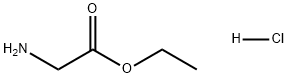 グリシンエチル塩酸塩 化学構造式