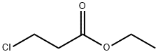 3-クロロプロピオン酸エチル 化学構造式