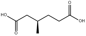 (+)-3-甲基已二酸, 623-82-5, 结构式