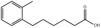 6-o-tolyl-hexanoic acid Struktur