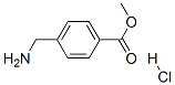 METHYL 4-(AMINOMETHYL)BENZOATE HYDROCHLORIDE Structure