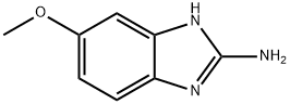 5-甲氧基-1H-苯并咪唑-2-胺 结构式