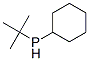 tert-ブチルシクロヘキシルホスフィン 化学構造式