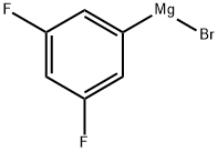 3,5-ジフルオロフェニルマグネシウムブロミド 溶液 化学構造式