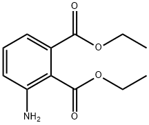 1,2-Benzenedicarboxylic acid, 3-aMino-, 1,2-diethyl ester Structure