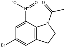 N-已酰基-5-溴-7-硝基吲哚 结构式