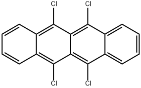 5,6,11,12-Tetrachlorotetracene Structure