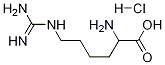 DL-Lysine, N6-(aMinoiMinoMethyl)-, hydrochloride Structure