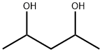 2,4-ペンタンジオール 化学構造式