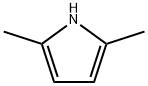 2,5-二甲基吡咯, 625-84-3, 结构式