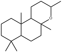 Dodecahydro-3,4a,7,7,10a-pentamethyl-1H-naphtho[2,1-b]pyran Structure