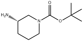 (S)-3-Amino-1-N-Boc-piperidine Structure