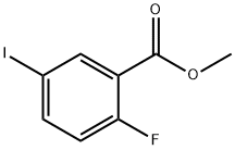 2-氟-5-碘苯甲酸甲酯, 625471-27-4, 结构式