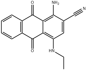 1-Amino-4-(ethylamino)-9,10-dihydro-9,10-dioxoanthracen-2-carbonitril