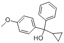 CYCLOPROPYL 4-METHOXYDIPHENYLCARBINOL, 62587-03-5, 结构式