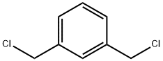 α,α'-ジクロロ-m-キシレン 化学構造式