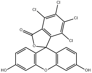 3,4,5,6-四氯荧光素, 6262-21-1, 结构式