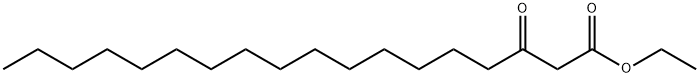 ethyl 3-oxooctadecanoate        Struktur