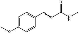 (E)-3-(4-methoxyphenyl)-N-methyl-prop-2-enamide Structure