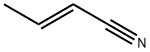 反式-巴豆腈 (含有约20%的顺式同分异构体) 结构式