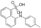 8-P-Tpluidinonaphthalene-1-Sulfonic Acid Structure