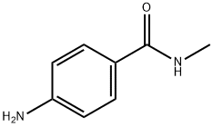 4-氨基-N-甲基苯甲酰胺, 6274-22-2, 结构式