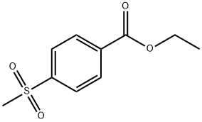 4-(メチルスルホニル)安息香酸エチル 化学構造式