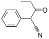 α-(1-オキソプロピル)ベンゼンアセトニトリル 化学構造式