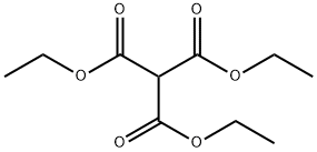 Triethyl methanetricarboxylate  Struktur