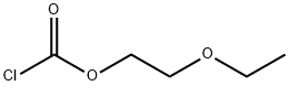2-乙氧基乙基氯甲酸酯, 628-64-8, 结构式