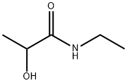 N-エチル-2-ヒドロキシプロピオンアミド 化学構造式