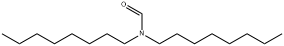 N,N-ジオクチルホルムアミド 化学構造式