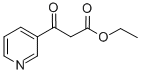3-氧代-3-(3-吡啶基)丙酸乙酯 结构式