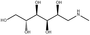 N-メチル-D-グルカミン 化学構造式