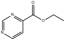 ピリミジン-4-カルボン酸エチル 化学構造式