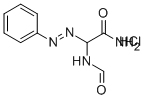 3-氨基-3-亚氨基-2-苯偶氮基丙酰胺单盐酸盐, 6285-64-9, 结构式