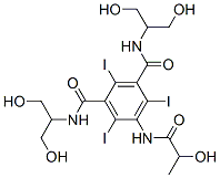 N1,N3-Bis(1,3-dihydroxypropan-2-yl)-5-(2-hydroxypropanamido)-2,4,6-triiodoisophthalamide