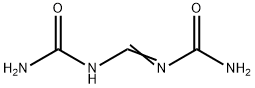1,1'-メチリジンビス尿素 化学構造式