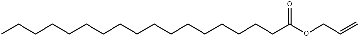 オクタデカン酸アリル 化学構造式