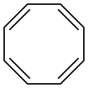 环辛四烯, 629-20-9, 结构式