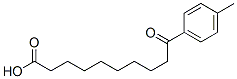 10-(4-methylphenyl)-10-oxo-decanoic acid 结构式