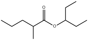 pentan-3-yl 2-methylpentanoate Struktur