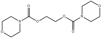 2-(morpholine-4-carbonyloxy)ethyl morpholine-4-carboxylate Structure