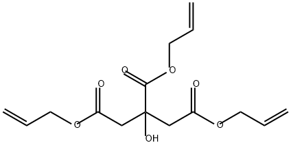 柠檬酸三烯丙酯 结构式