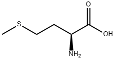 L-蛋氨酸 结构式