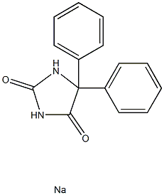 Phenytoin sodium Struktur