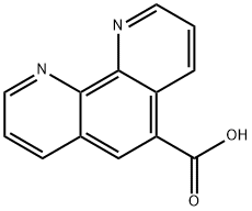 1,10-菲咯林-5-甲酸, 630067-06-0, 结构式